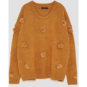 Zara Pom Pom sweater